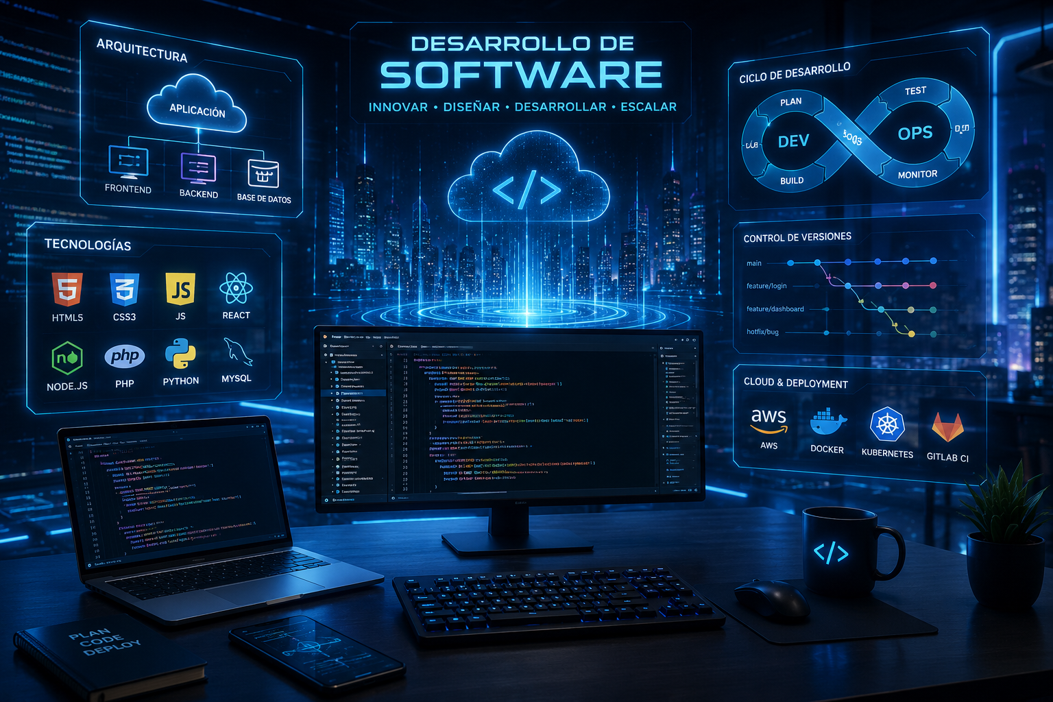 Desarrollo de software y soluciones tecnológicas AWORDS