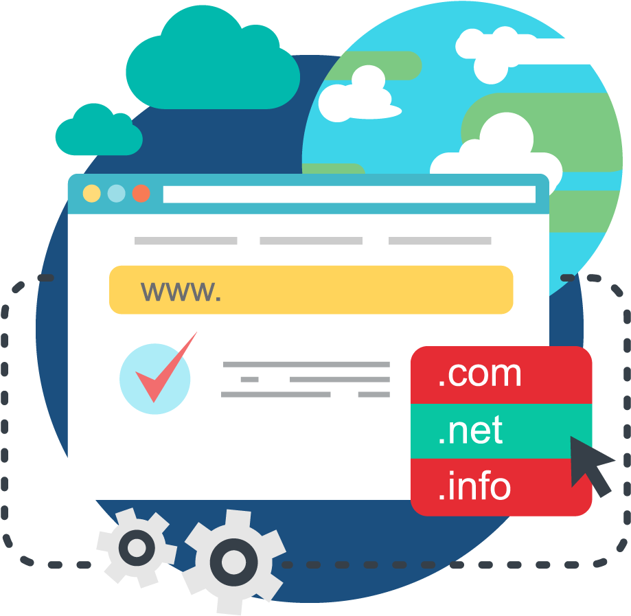 Correo .com, .net, .info